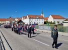 Prihod praporščakov ZVVS na prizorišče