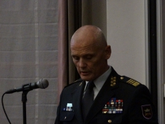 Slavnostni govornik Načelnik generalštaba SV Generalpodpolkovnik Robert Glavaš.