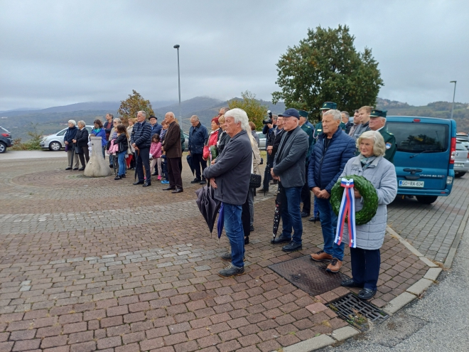 Udeleženci komemoracije