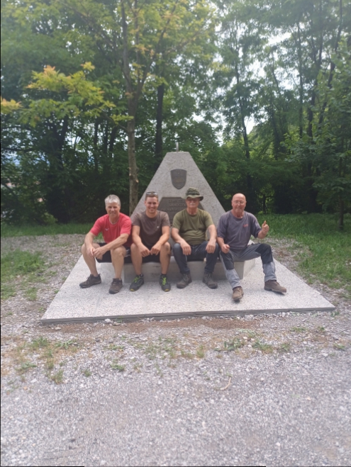 Igor Brešan,Nejc Prinčič,Jože Abramič in  Zlatko Lipicer 
