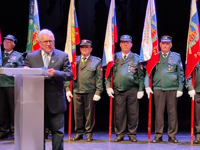Glavni govornik Gorazd Humar predsednig TIGER