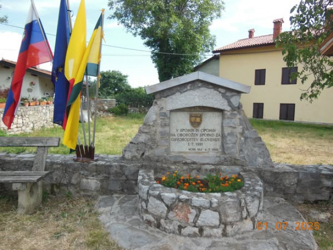 Obeležle na spomin iz leta 1991