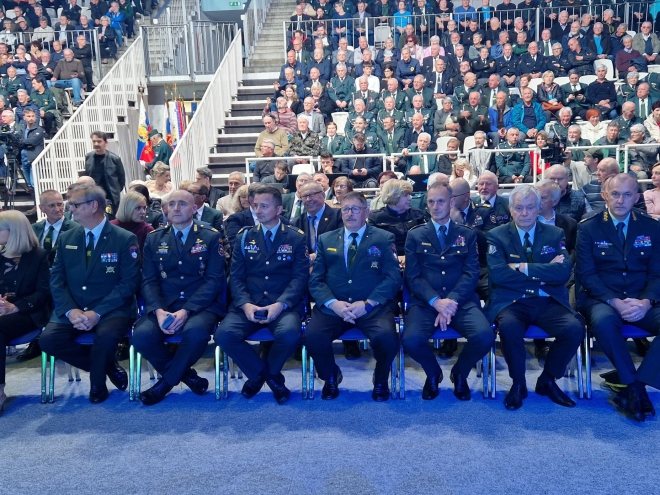 Udeleženci proslave