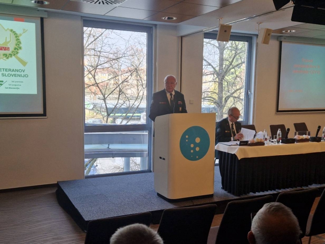 Predsednik ZVVS Ladislav Lipič