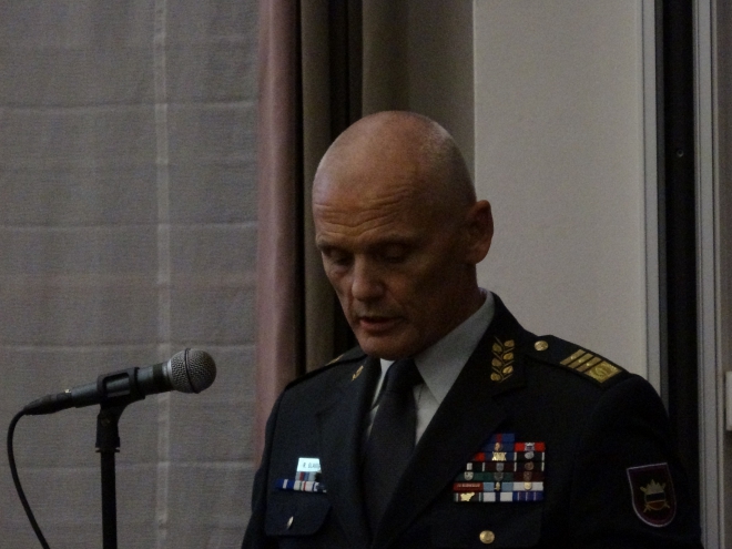 Načelnik General štaba generalmajor Robert Glavaš