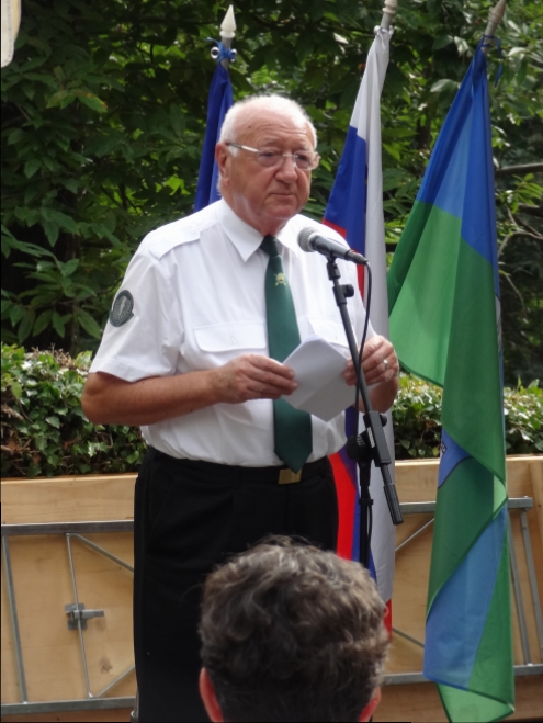 Predsednik zveze veteranov vojne za Slovenijo Ladislav Lipič