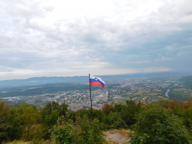 Dvig zastave ob 25.letnici prvega dviga 27.07.2016