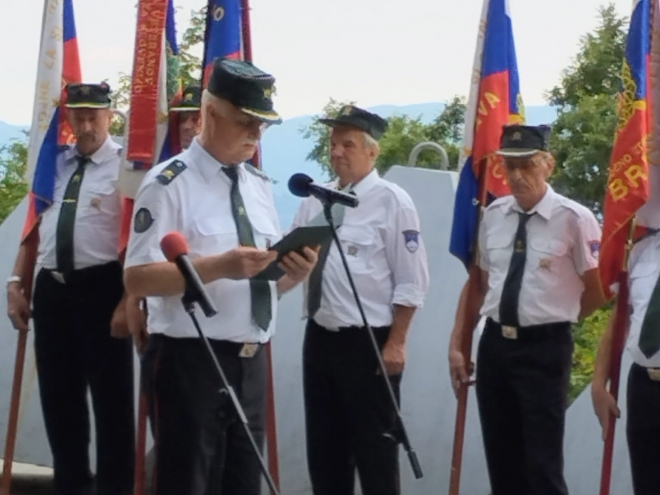 Predsednik OZVVS Brda