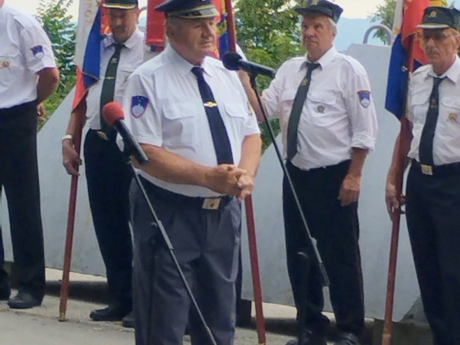 Angel Vidmar, predsednik veteranskega društva SEVEver Severno Primorske