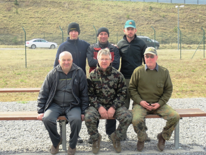 Jurij Močnik,Enej Gašparin,Jure Mišigoj, Stojko Simčič,Marjan Marinič in Zlatko Lipicer.